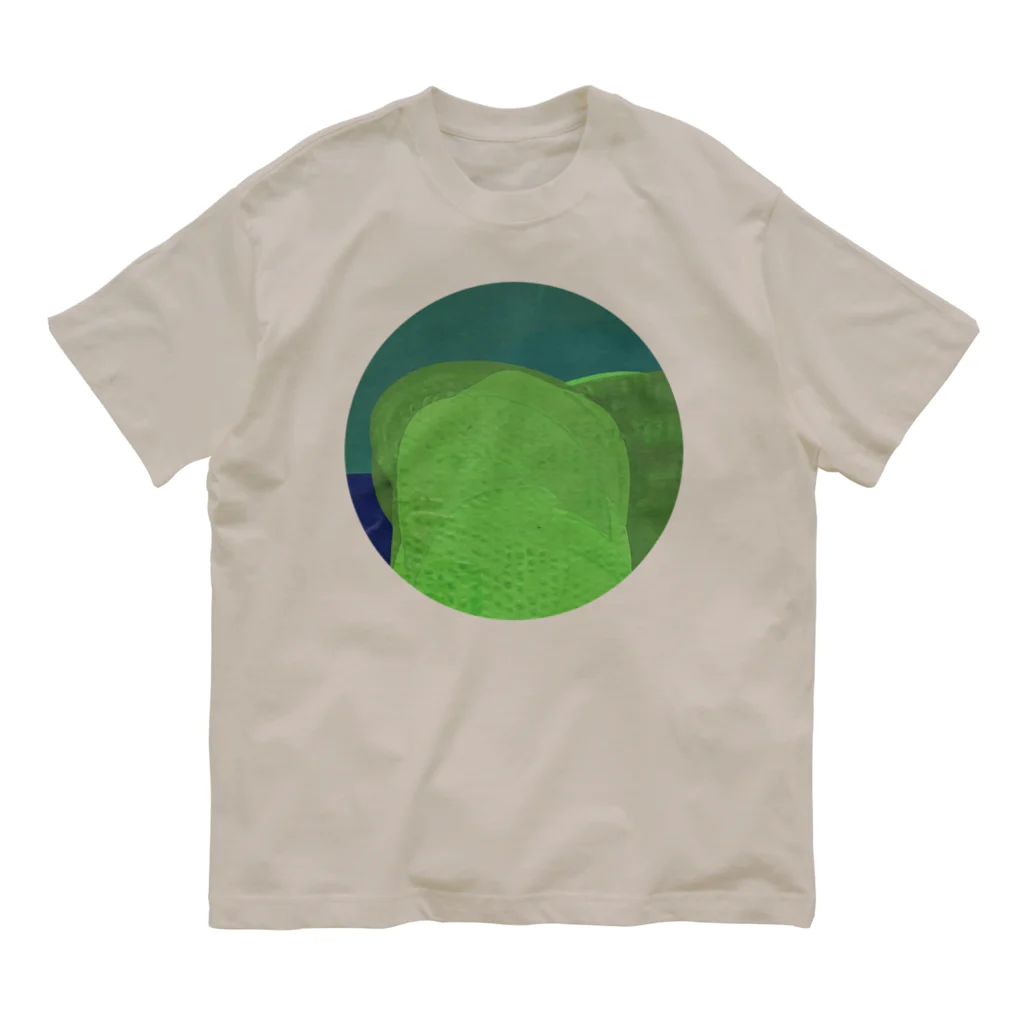 marude工房のgreen circle オーガニックコットンTシャツ