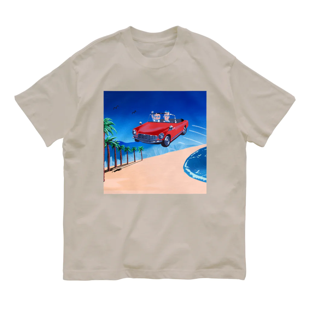 大橋裕之のビーチ Organic Cotton T-Shirt