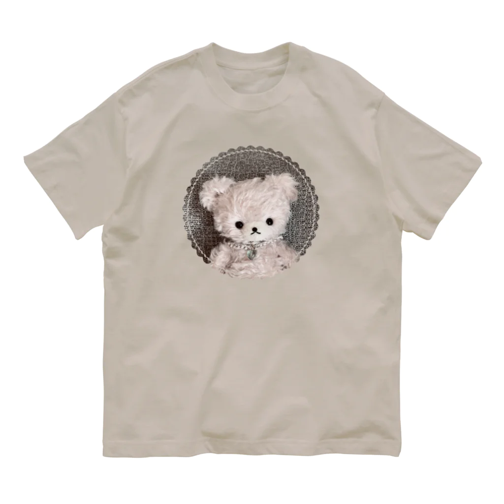 くまちゃんローズのクラシックローズちゃん オーガニックコットンTシャツ