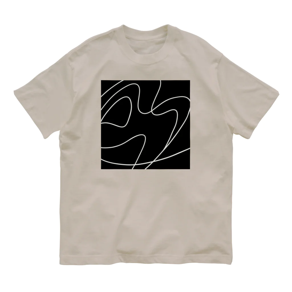 ﾄﾙｺﾞﾚのイヤホン　ドローイング Organic Cotton T-Shirt