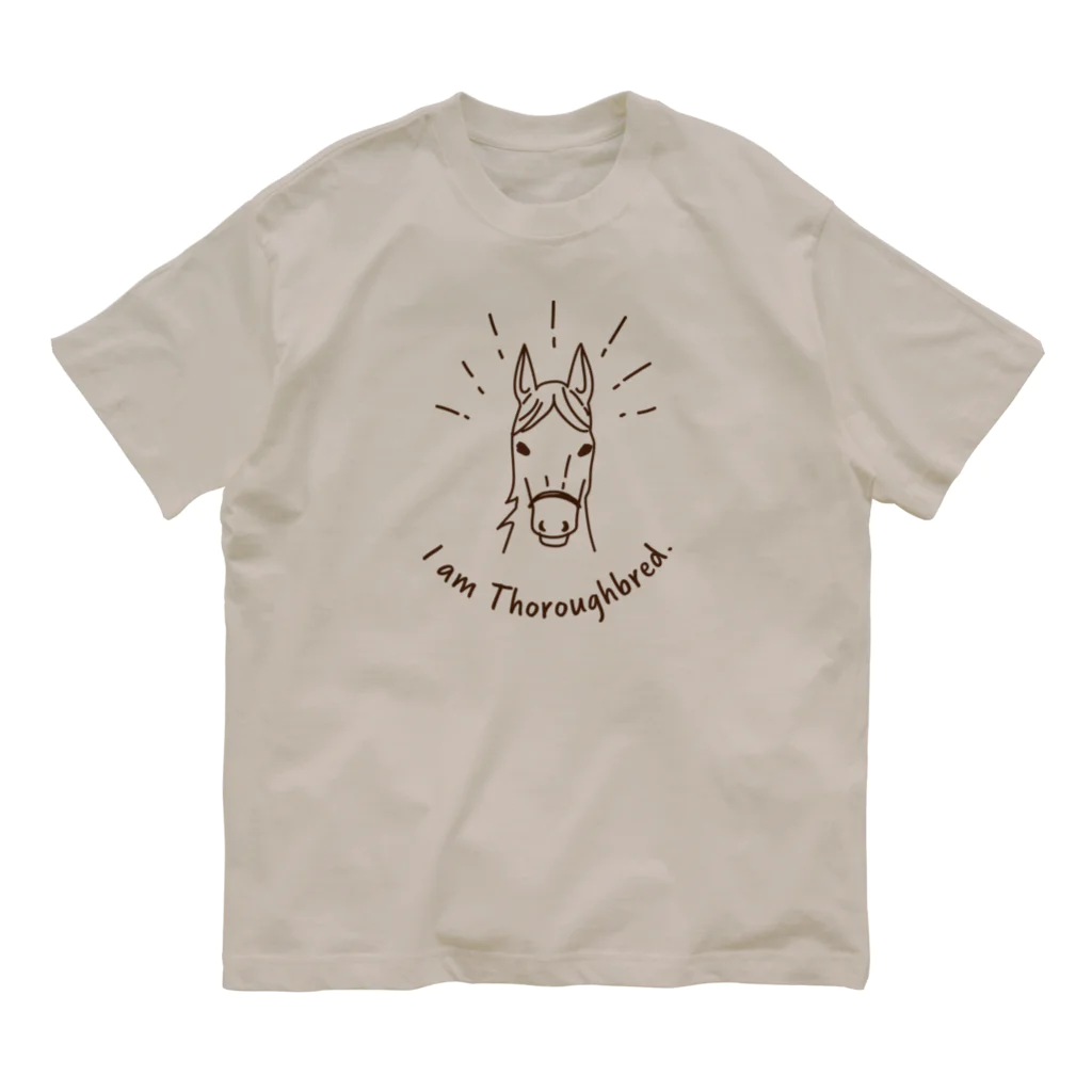 UMANIACのアイアムサラブレッド Organic Cotton T-Shirt