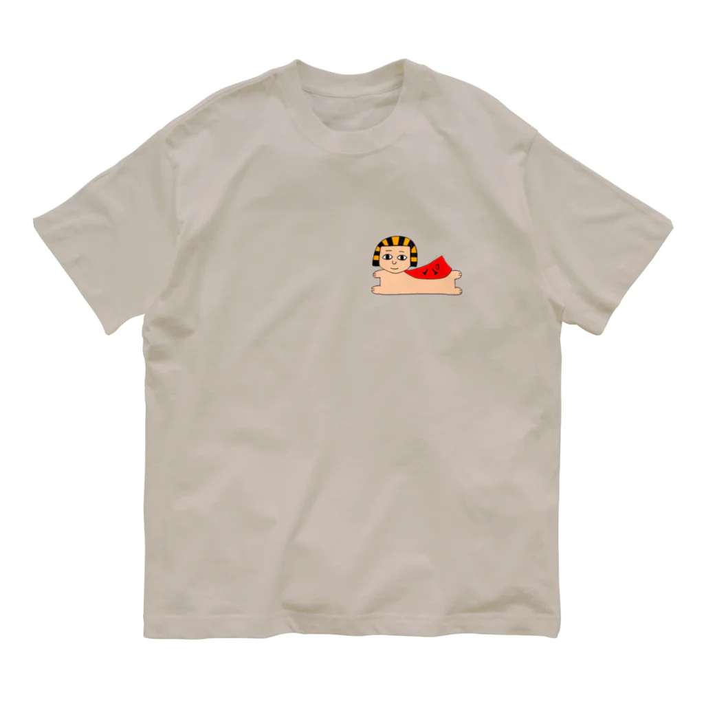 PATRAのGo！Go！ぱとらちゃん 유기농 코튼 티셔츠