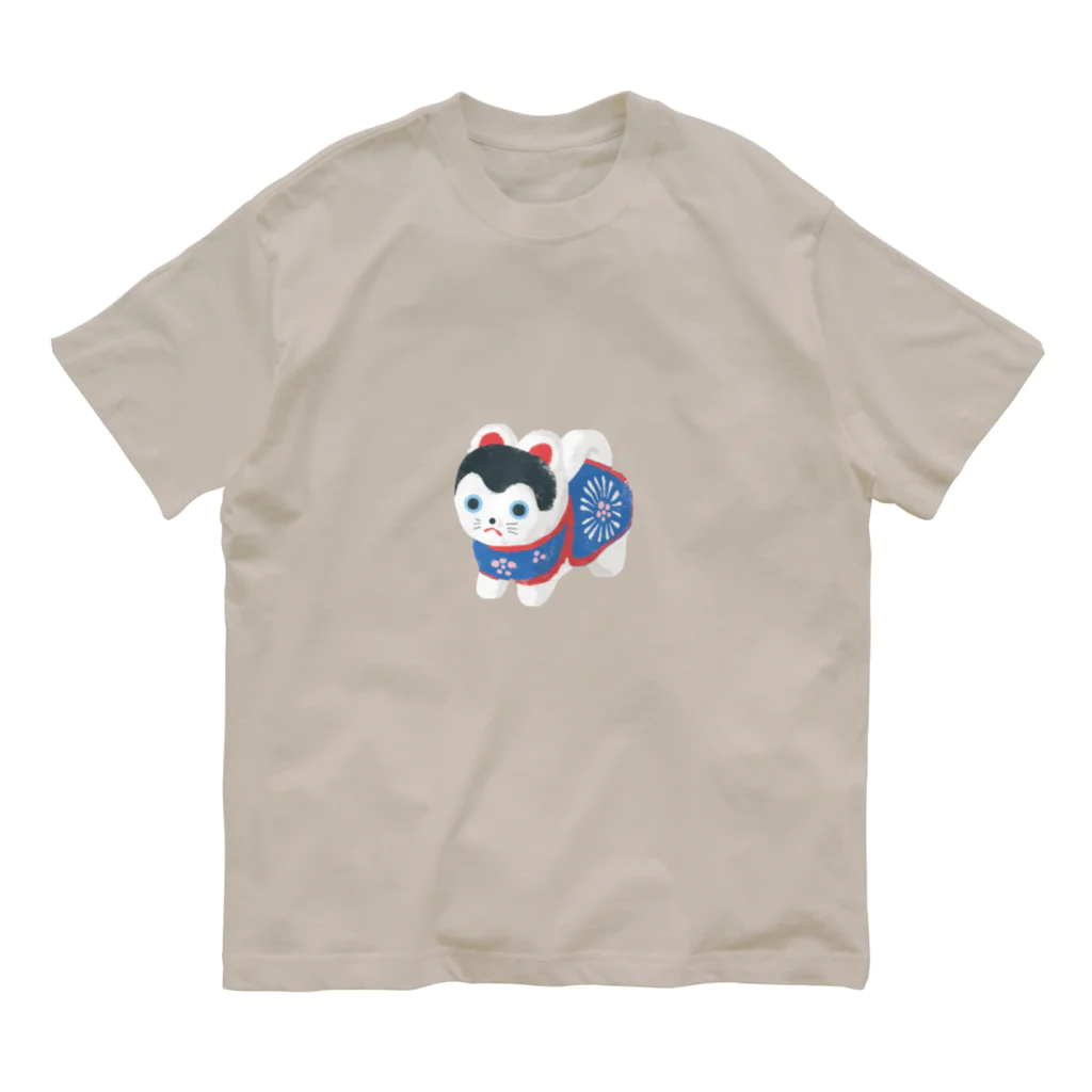 horisaki yuriの張り子の犬 オーガニックコットンTシャツ