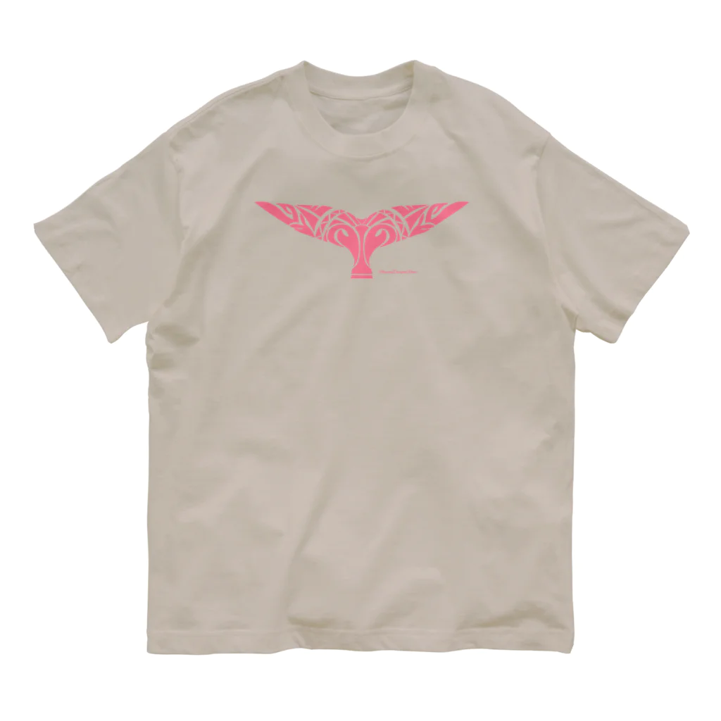 Noa Noa Art ＆ DesignのTale of the Whale｜クジラの尾（前面プリント） Organic Cotton T-Shirt