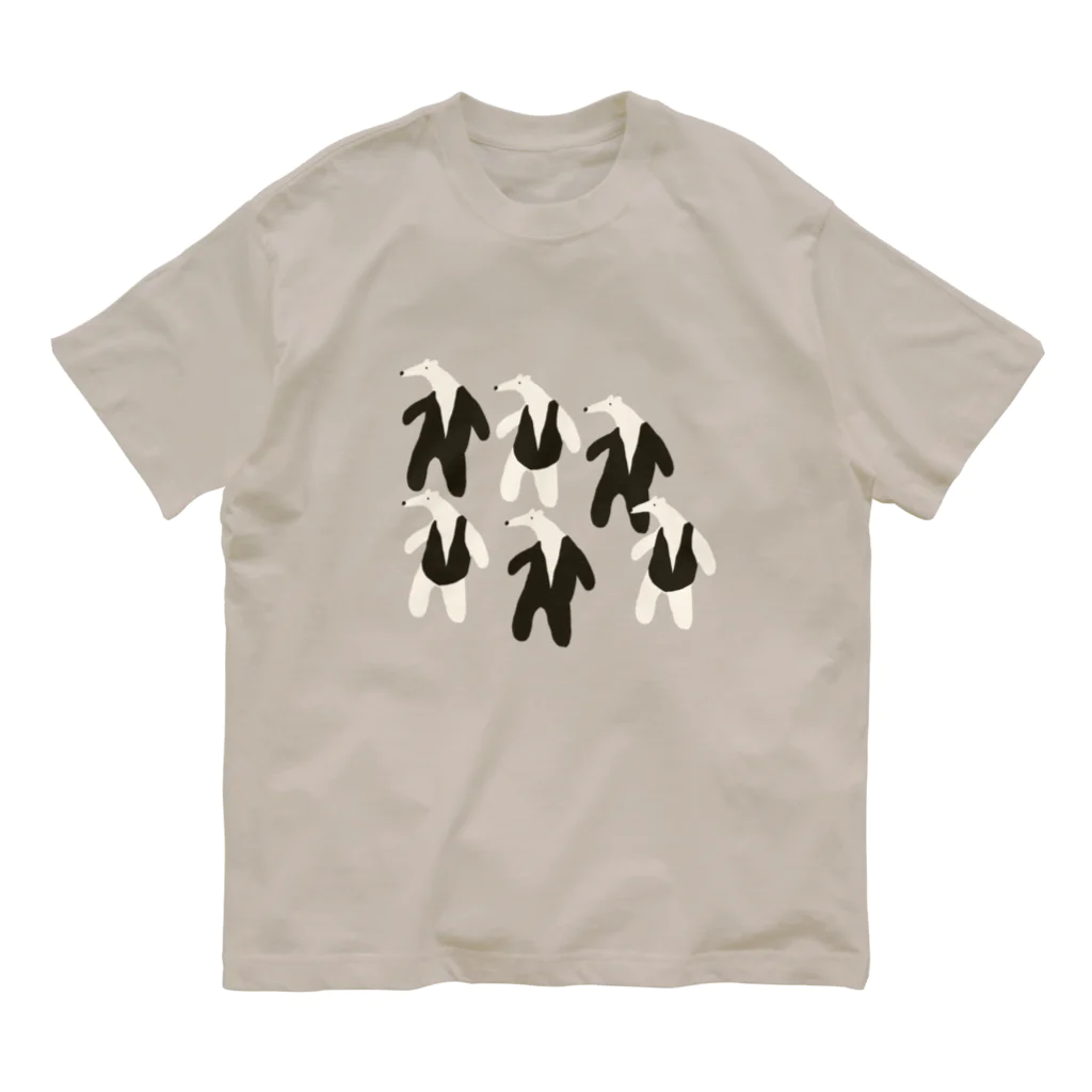 mendakoshopのアリクイさん達 Organic Cotton T-Shirt