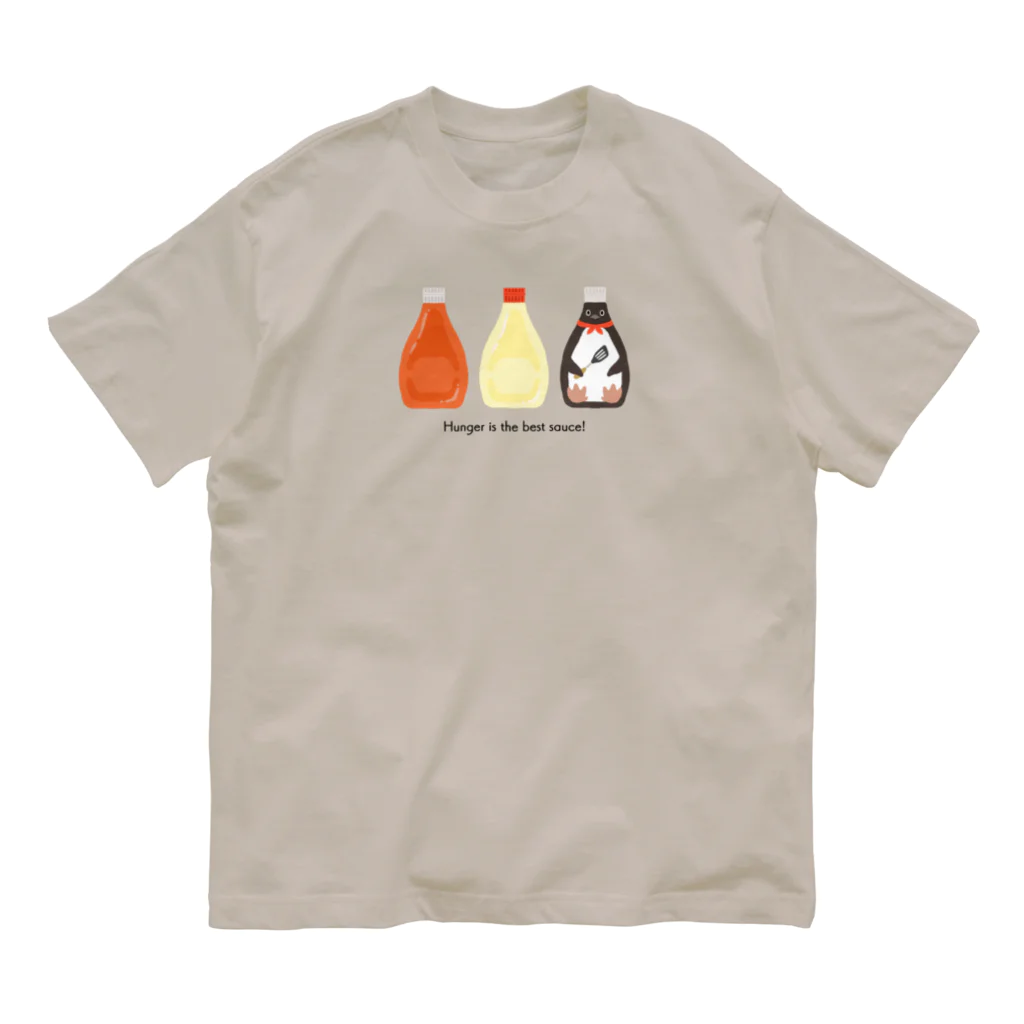 This is Mine（ディスイズマイン）のCook penguin ー黒ロゴVer.ー オーガニックコットンTシャツ