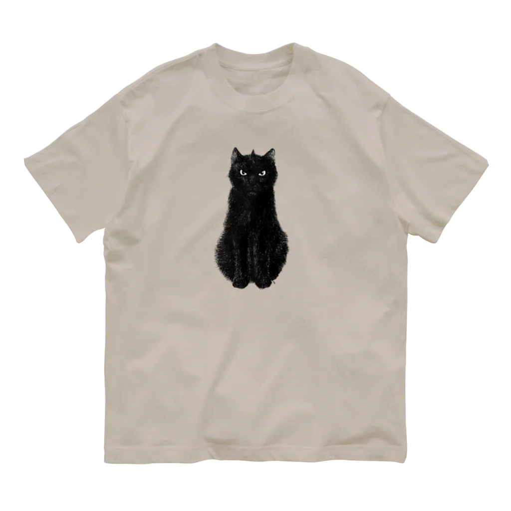 segasworksのくろねこ 888 no.2 Organic Cotton T-Shirt