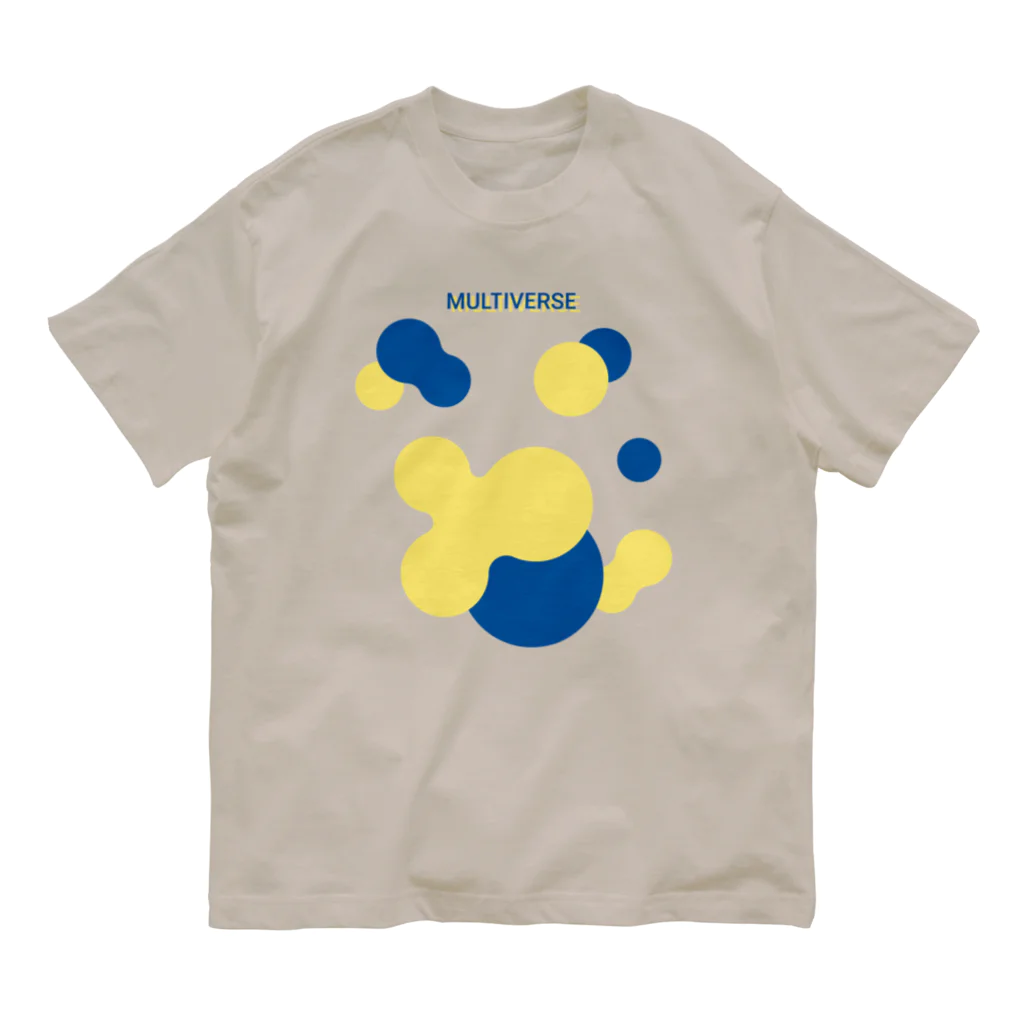 TOPECONHEROESのドットなマルチバース Organic Cotton T-Shirt