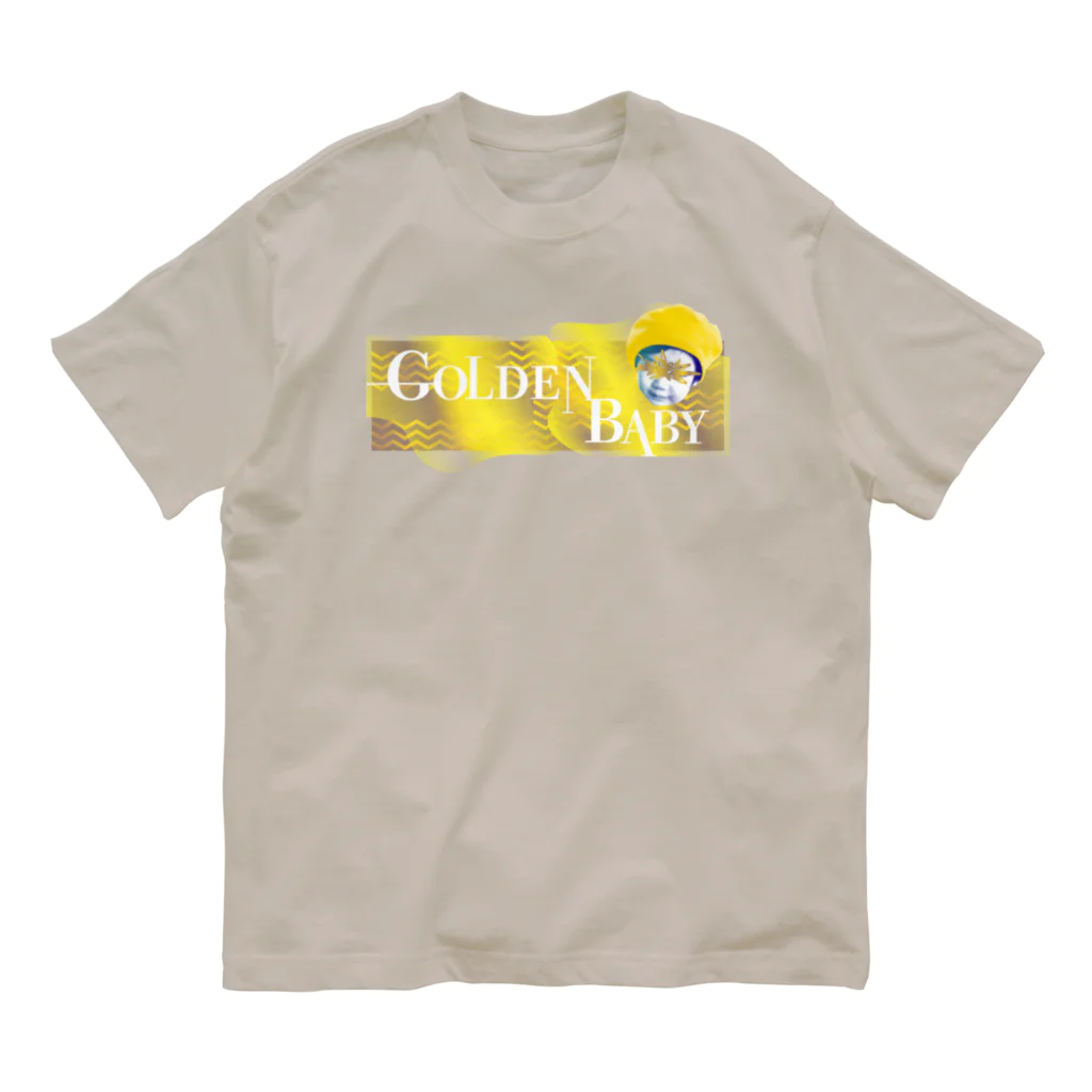 nanatitchのGOLDEN BABY Organic Cotton T-Shirt