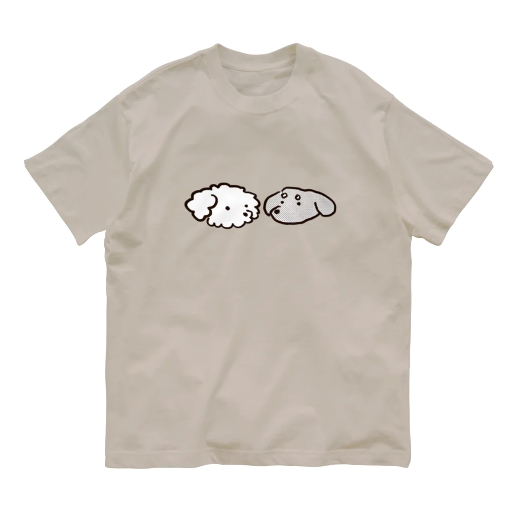 自由の大好きなわんちゃん オーガニックコットンTシャツ