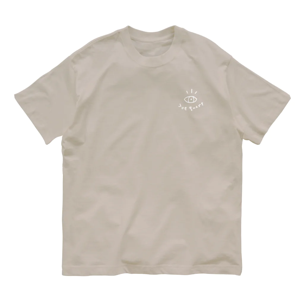 joe_quartのU2C JQ Collab Tee Whiteprint オーガニックコットンTシャツ