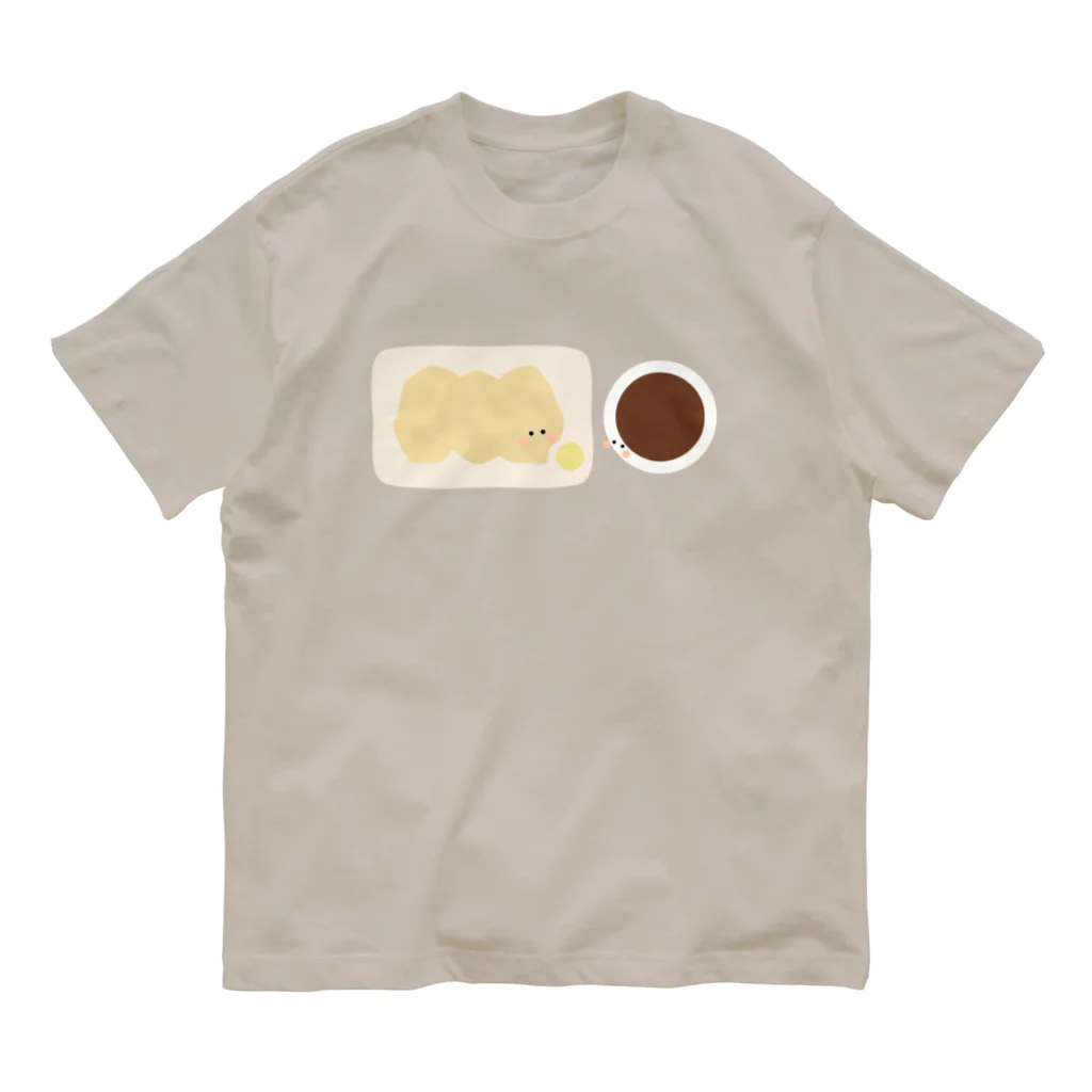 cotton-berry-pancakeのとり天ちゃん オーガニックコットンTシャツ