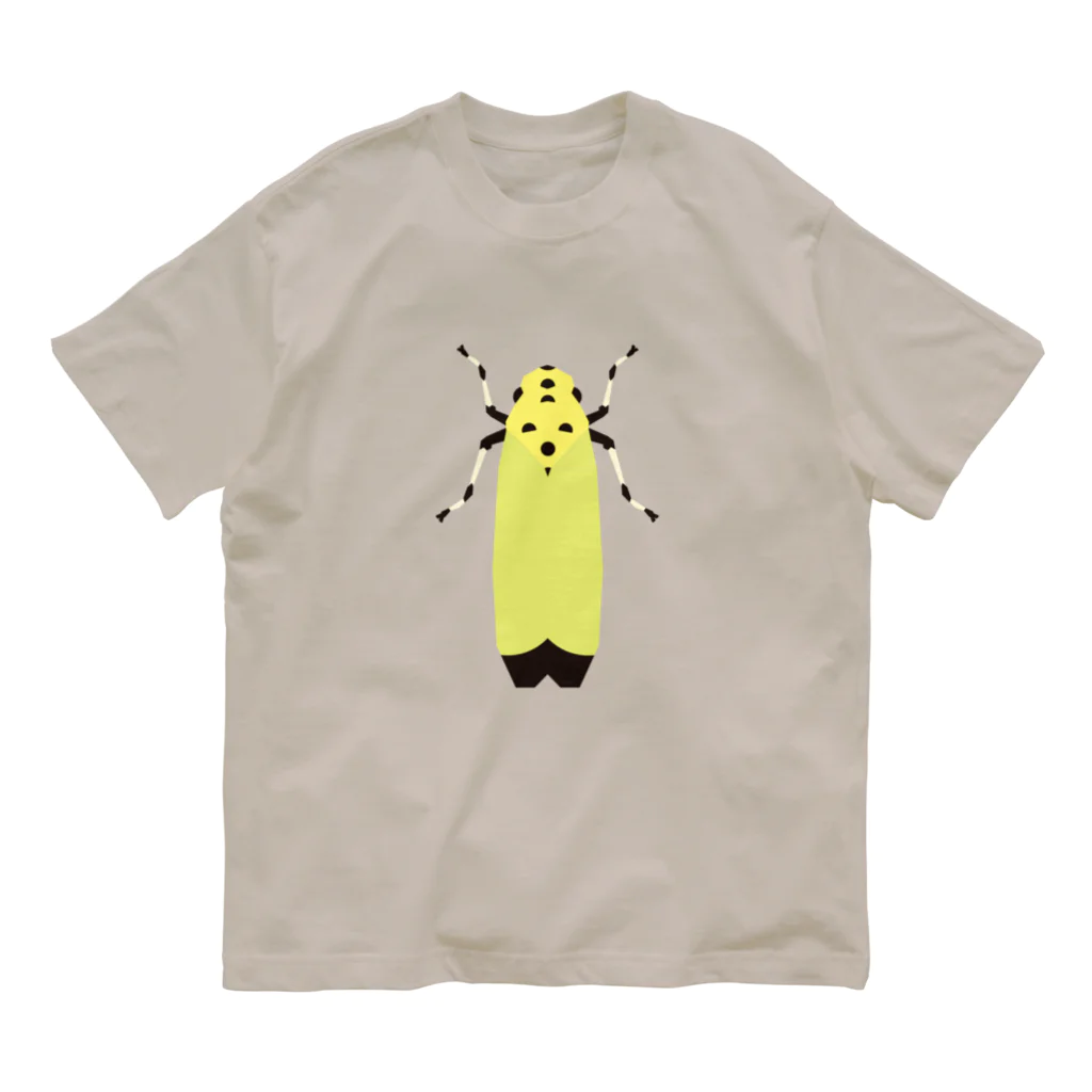 P-manのツマグロオオヨコバイ オーガニックコットンTシャツ