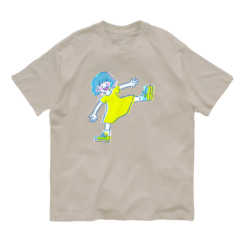 うみ工房・なかにしちさと　のなげっちゃん オーガニックコットンTシャツ