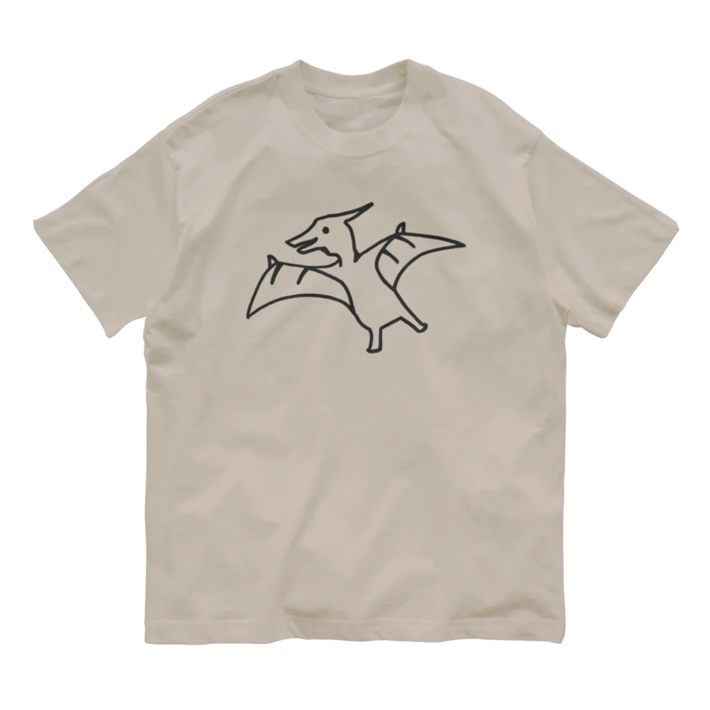 ムエックネのプテラノドン Organic Cotton T-Shirt