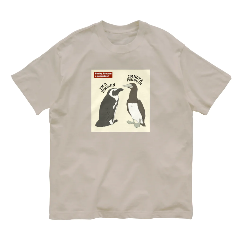 fuji_のNOT A PENGUIN Tシャツ オーガニックコットンTシャツ