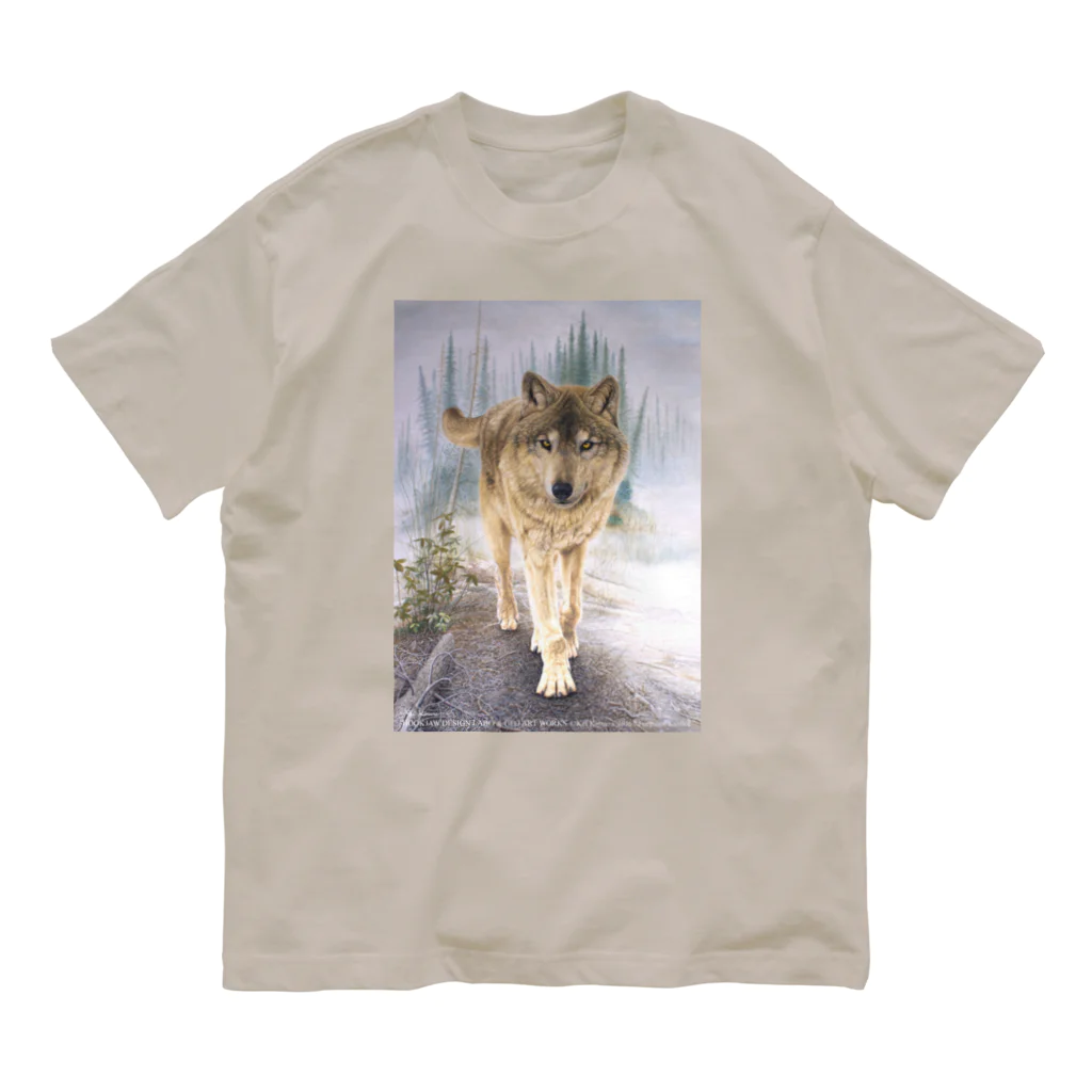 アラスカ野生動物画家きむらけいのF​o​r​e​s​t​ ​o​f​ ​K​a​s​i​l​o​f  オーガニックコットンTシャツ
