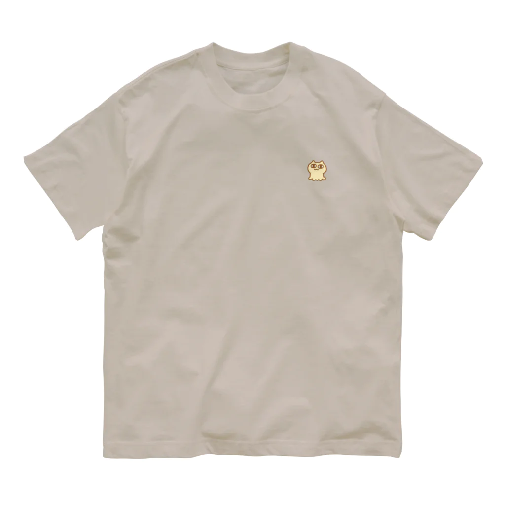 みじのおみせのぺらいねこ　にょろろ Organic Cotton T-Shirt