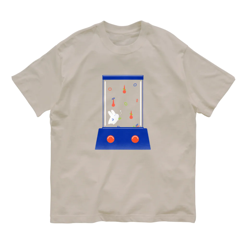 soratoのウォーターゲームにいるうさぎ Organic Cotton T-Shirt