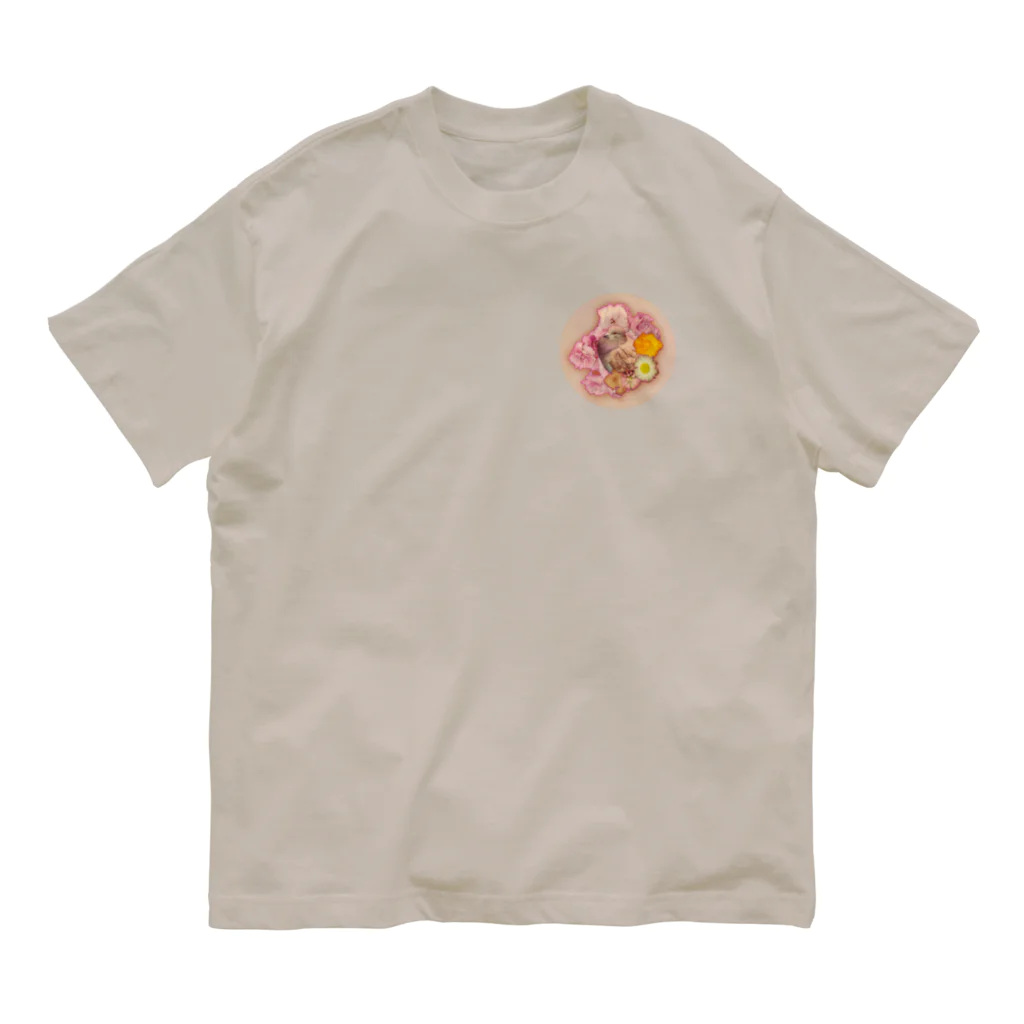 DDP-Marketのエレガントぽっぽ2 オーガニックコットンTシャツ