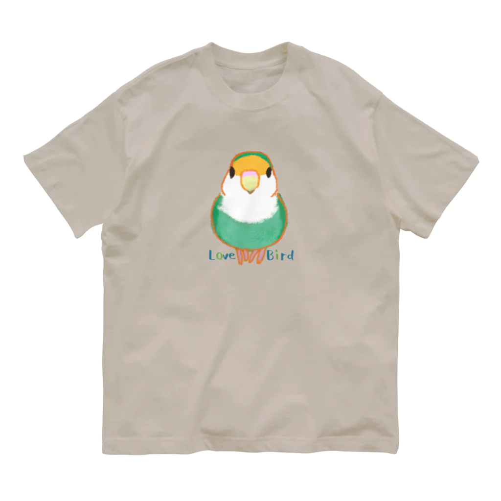 小桜森のコザクラインコ（ホワイトフェイス） Organic Cotton T-Shirt