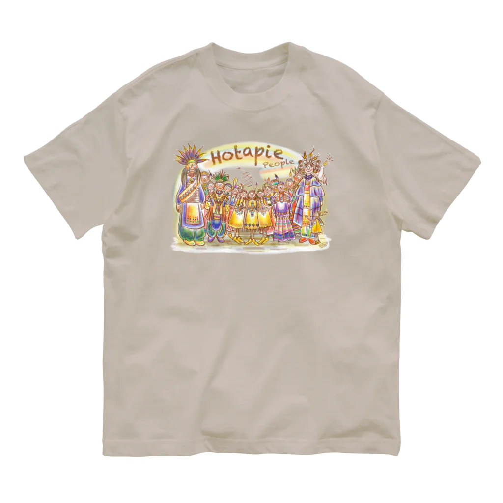 HotaPieの虹の戦士✨ホタピエ族🌈 オーガニックコットンTシャツ