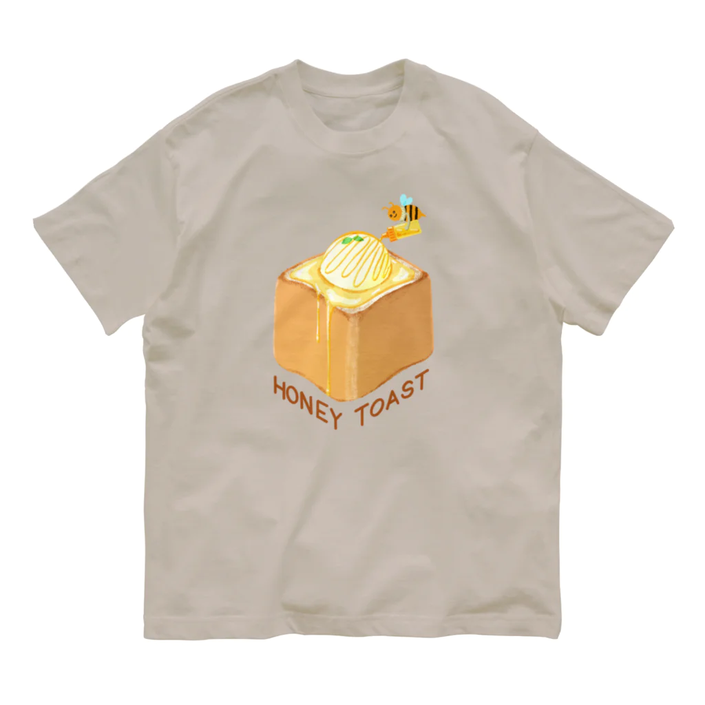 スロータイプ書店 Slowtype BooksのHONEY TOAST ハニートースト 247 Organic Cotton T-Shirt