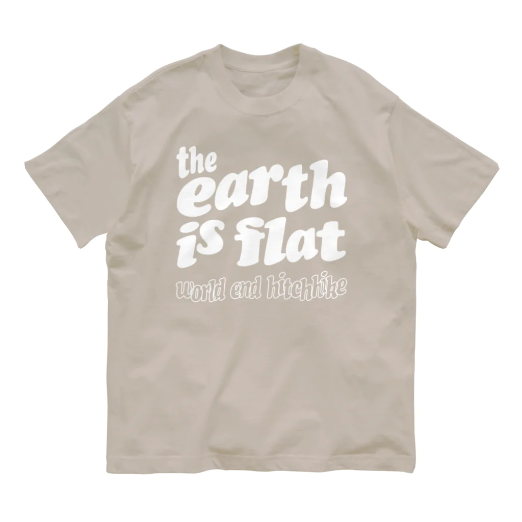 ワールドエンド ヒッチハイクのデ・ラ・アース　De La Earth オーガニックコットンTシャツ