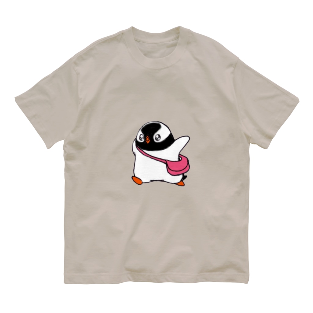 ヤママユ(ヤママユ・ペンギイナ)の走れ！プピゴン！ Organic Cotton T-Shirt