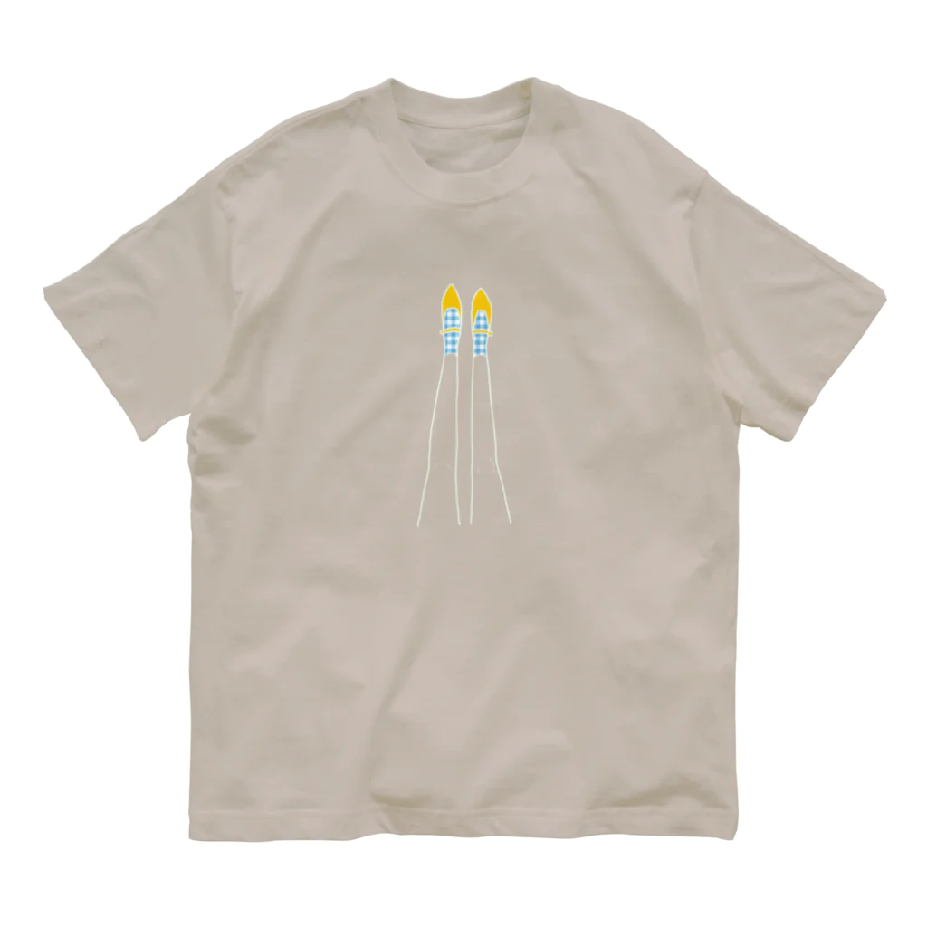 山の門のおみ足2 オーガニックコットンTシャツ