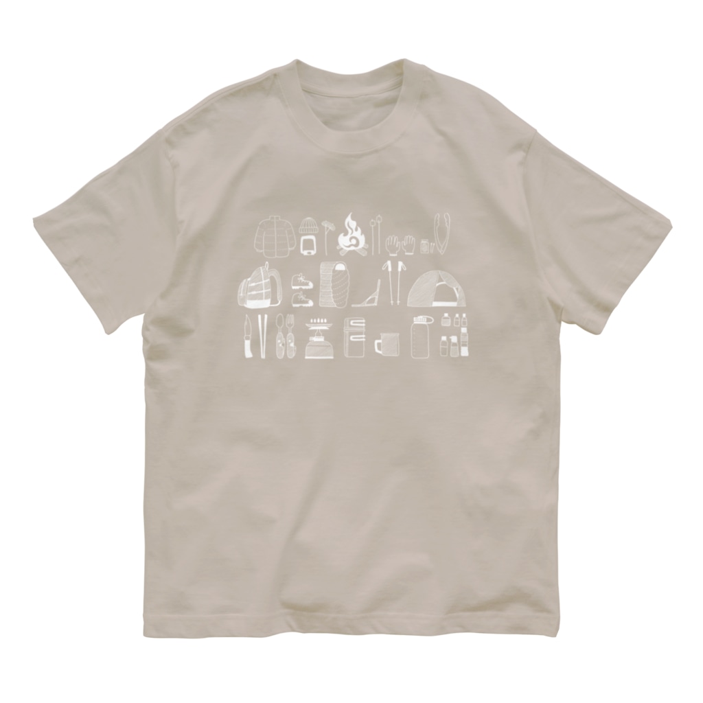 まつのき商店のキャンプの道具B Organic Cotton T-Shirt