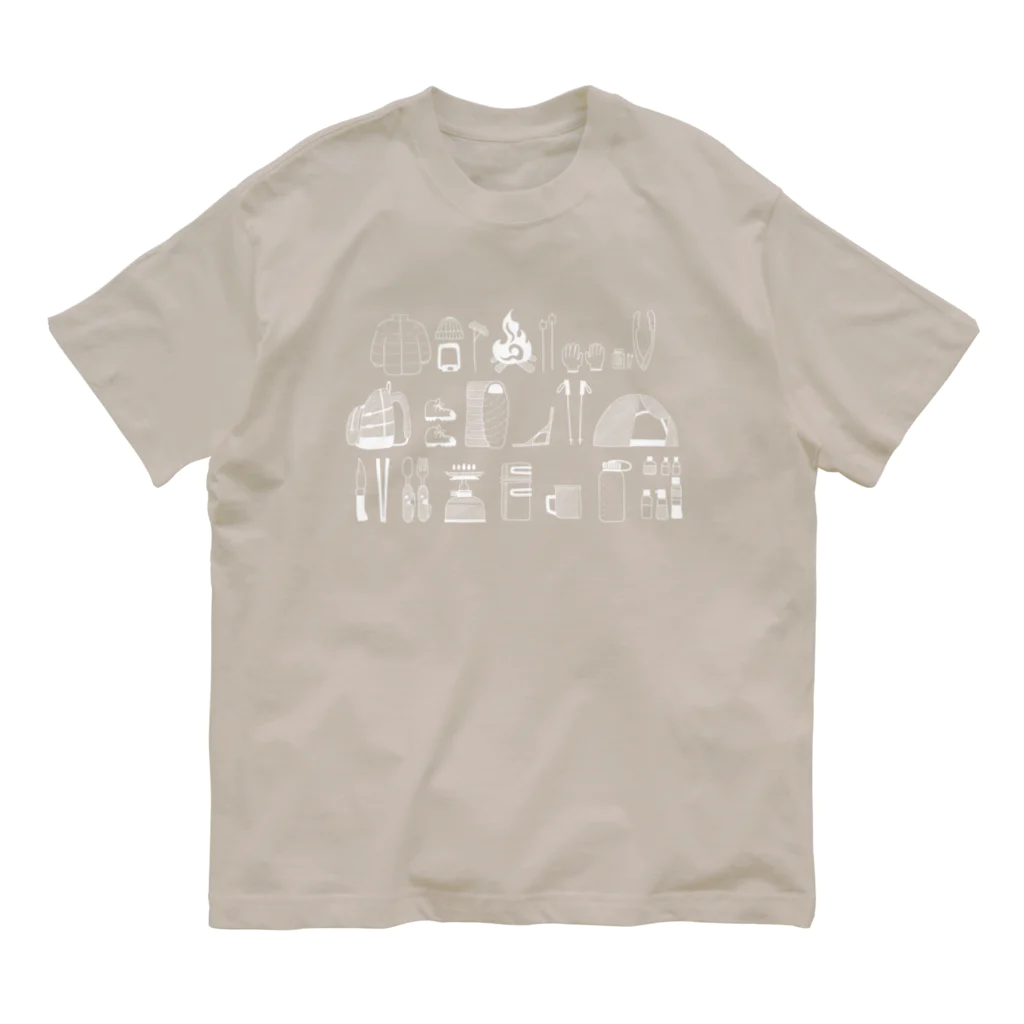 まつのき商店のキャンプの道具B オーガニックコットンTシャツ