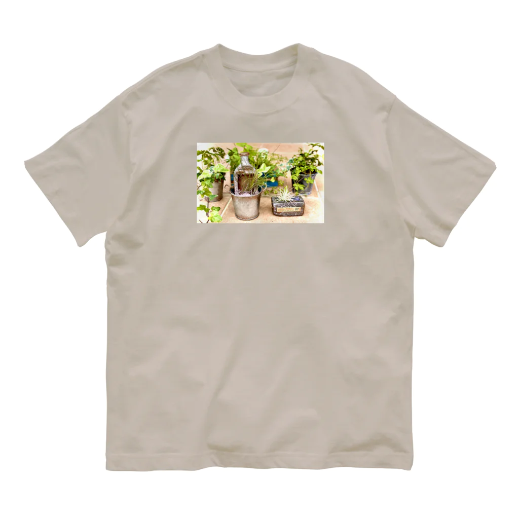 yambal nekoのプランツと手作り雑貨 オーガニックコットンTシャツ