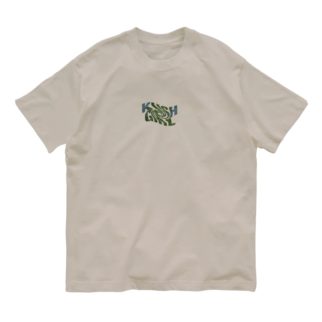 #KUSH_GIRLの#KUSH_GIRL Organic Cotton T-Shirt