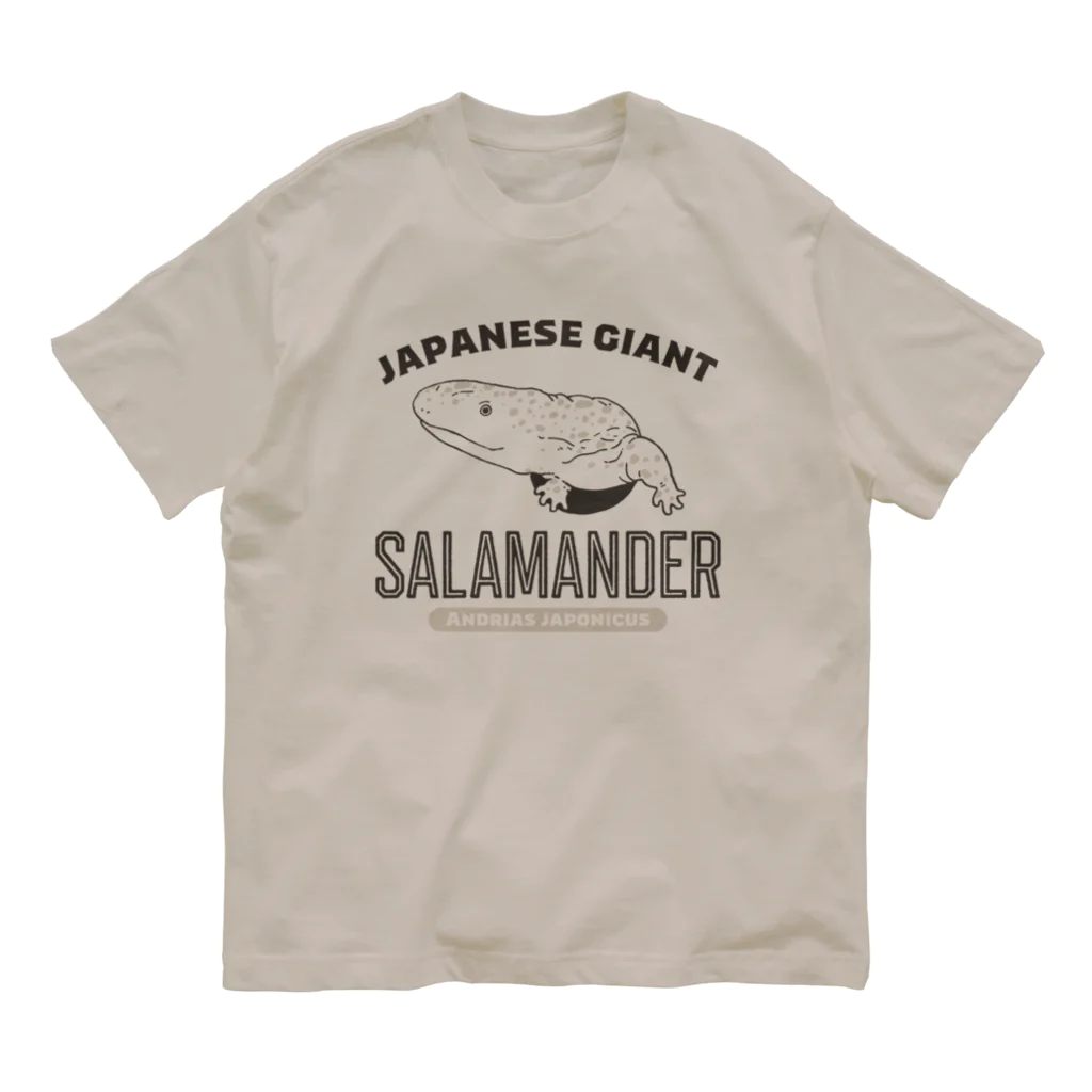 NOTARIのJ.G.サラマンダー大学ロゴ（2色） オーガニックコットンTシャツ