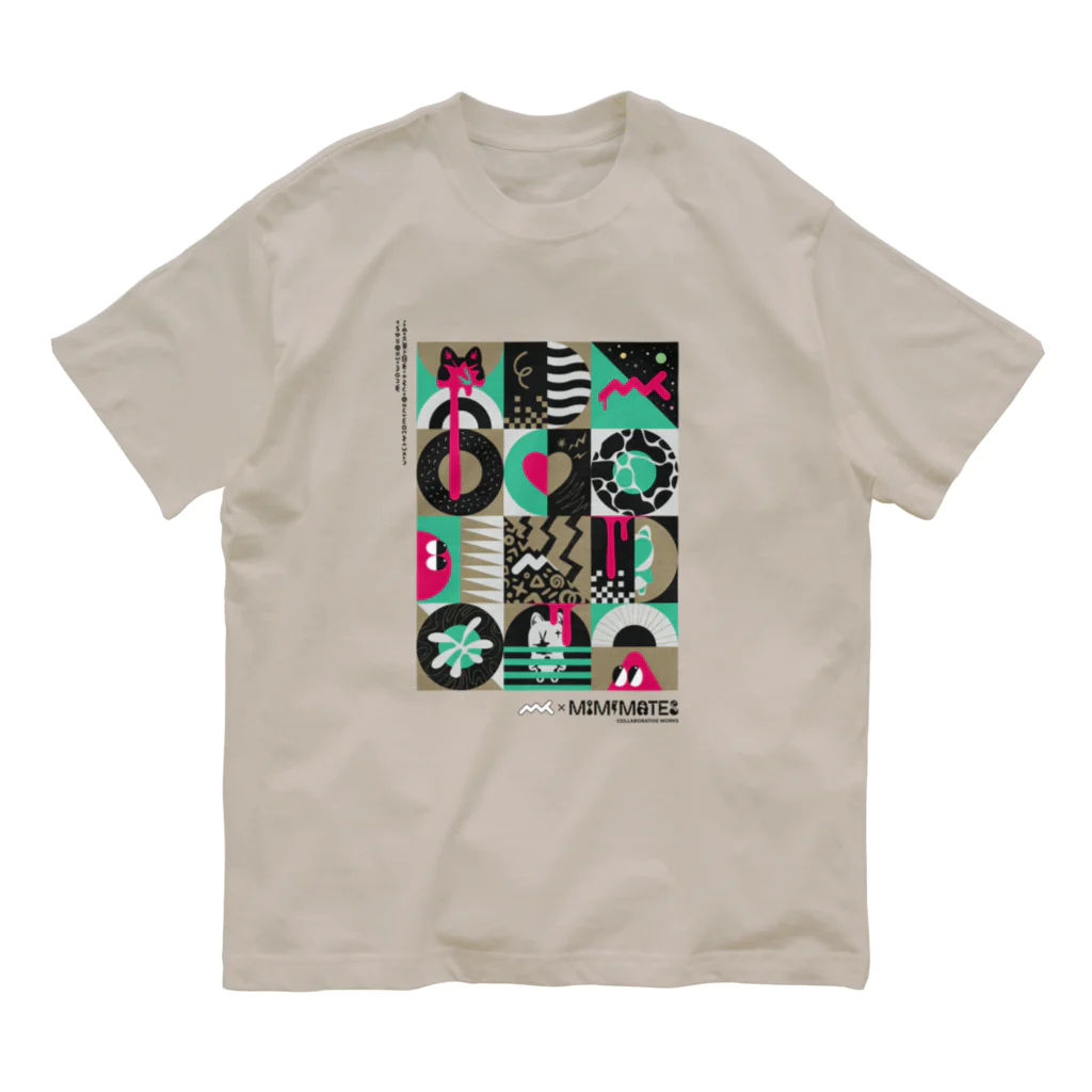 Metaani Fan Fiction Goods StoreのMIMI Hide # 028 オーガニックコットンTシャツ