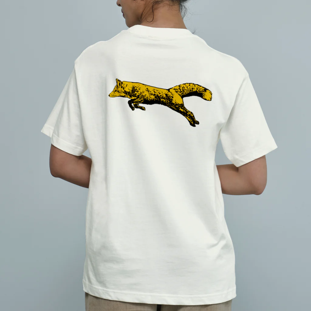   SEASON OF LOVE .  (DoorFu)の Fox Organic Cotton T-Shirt
