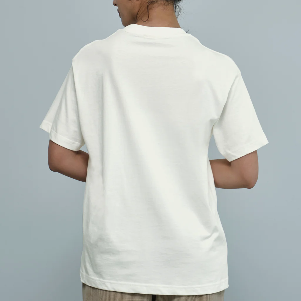 Kotetsu diary(SUZURI店)のシェルティ×富士山(赤) Organic Cotton T-Shirt