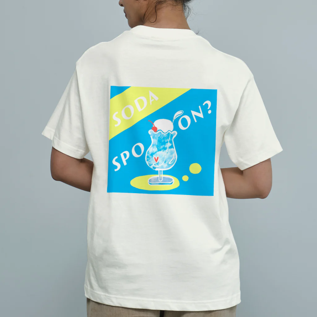 SODASPOOOOOOOOON?のSODA SPOON?オリジナルグッズ Organic Cotton T-Shirt