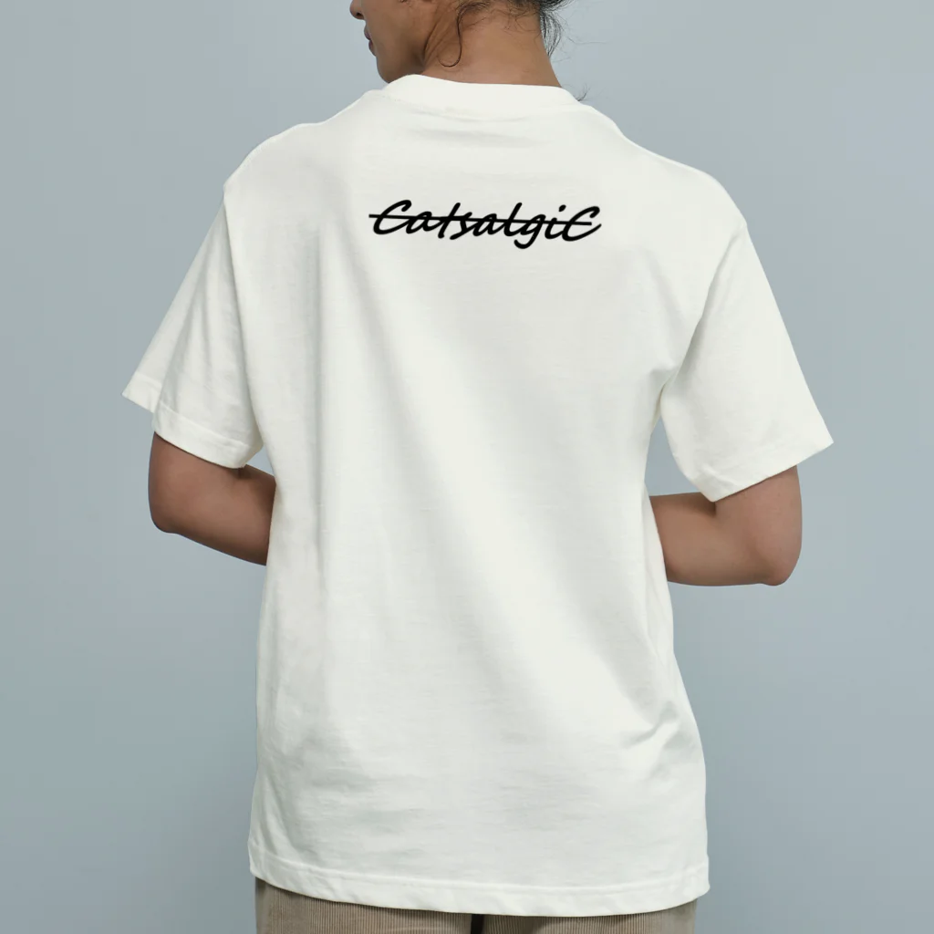CatsalgiCのCatsalgiC《オリジナルロゴ》 オーガニックコットンTシャツ