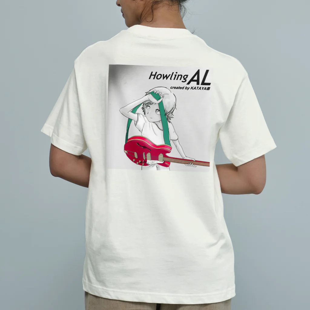 空想世界　HowlingAL のEpi Rain cloud 2 オーガニックコットンTシャツ