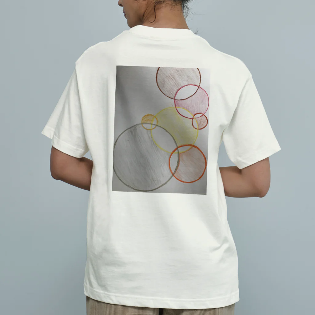 fuyunoの円シリーズ2 オーガニックコットンTシャツ