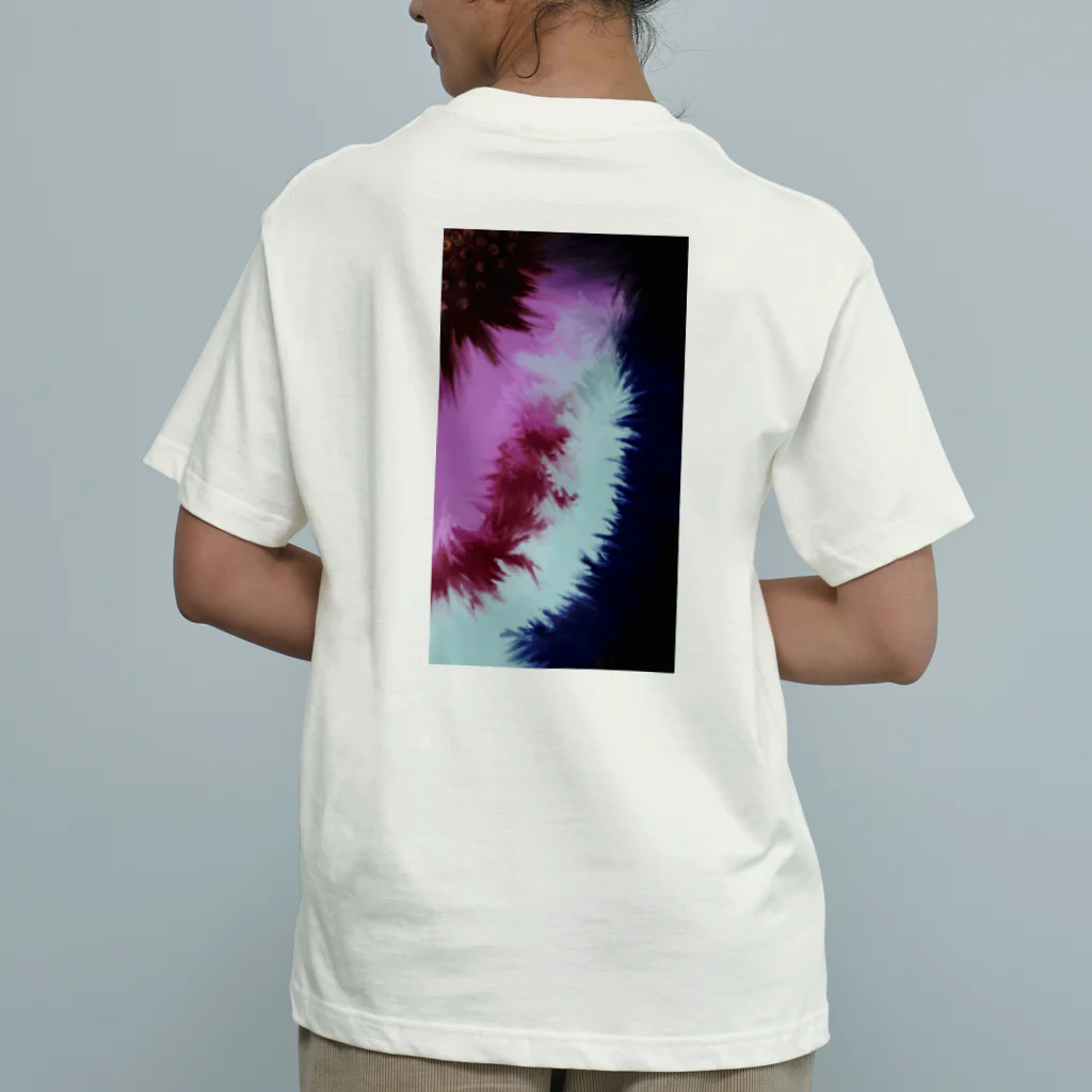 SOCIALMISTAKEの秋桜 オーガニックコットンTシャツ