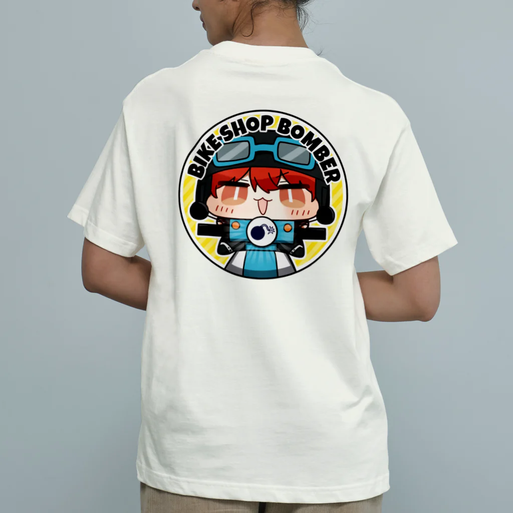 ボンバーショップのボンバーくん オーガニックコットンTシャツ