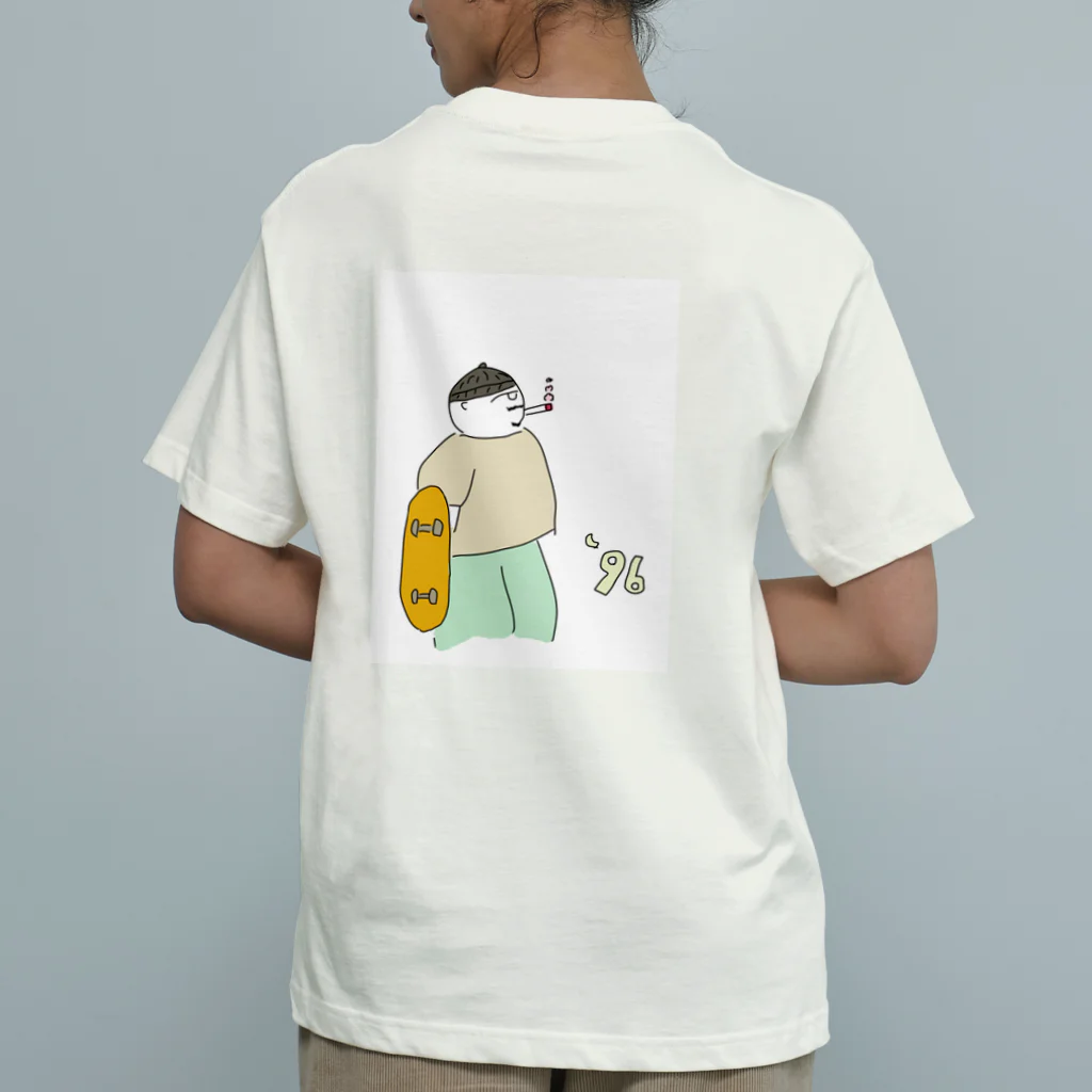 96-wedenesdayのBoogieおっちゃん オーガニックコットンTシャツ