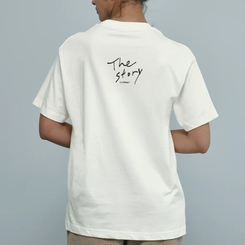 The story with …のThe story メッセージ✍️🍒 Organic Cotton T-Shirt