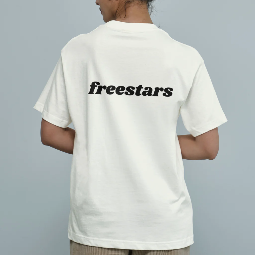 freestarsのfreestars オリジナルTシャツ 【ビンテージロゴ＆文字ロゴ】 オーガニックコットンTシャツ