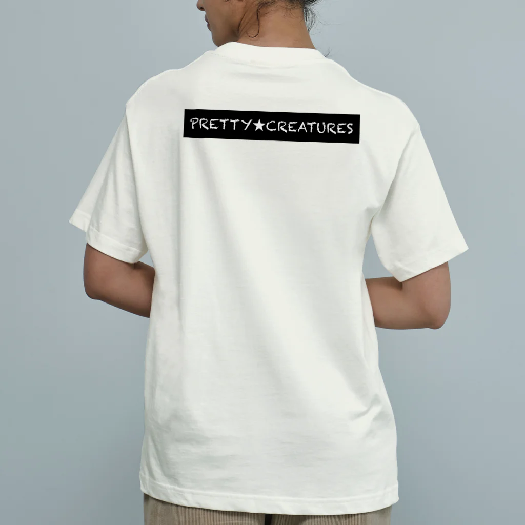 ぷりてぃーくりーちゃーずのゴールデン筋肉 Organic Cotton T-Shirt