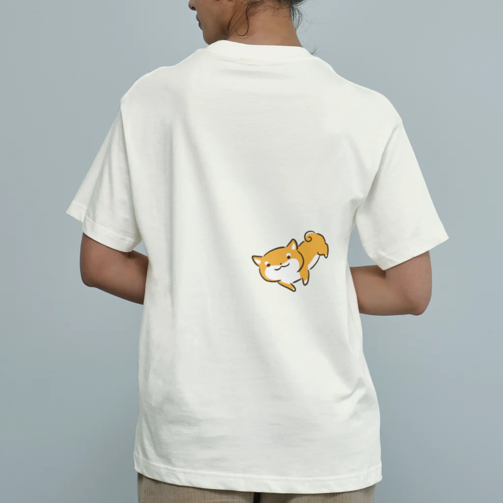 天の川の柴犬　2 オーガニックコットンTシャツ