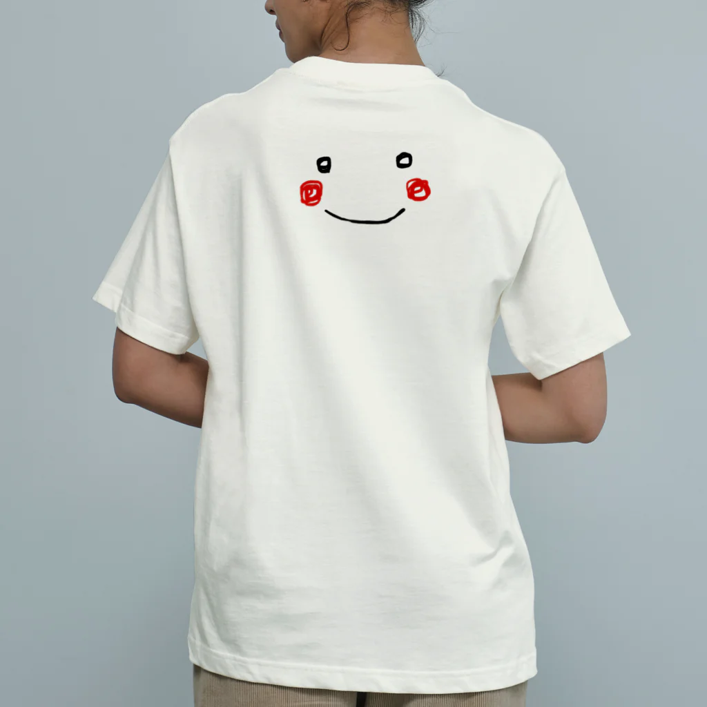 pinyako5502のニヤリくん オーガニックコットンTシャツ